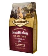 Carnilove Cat Lamb & Wild Boar Sterilised - 2kg