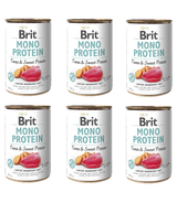 Brit Mono Protein Tuna & Sweet Potato 6x400g
