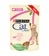 Purina Cat Chow Kitten z jagnięciną i cukinią 85g
