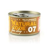 Natural Code DOG 07 Chicken and ham 90g