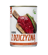 Tuf-Tuf Karma z dziczyzną 400g