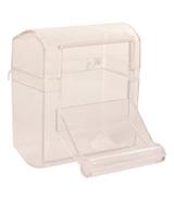 Karmidełko - przeźroczyste - 70ml / 7x7cm