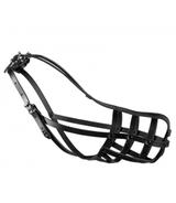 Kaganiec skórzany nitowany 10 Doberman mały