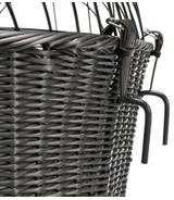 Kosz na rower 44×34×41 cm