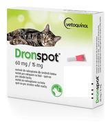 Dronspot 60mg - roztwór dla kotów od 2,5 do 5kg 1szt