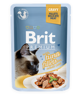 Brit Premium Cat Adult Tuna Fillets w sosie 85g