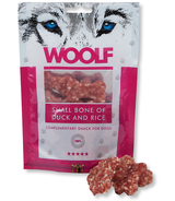 Woolf Small Bone Of Duck And Rice 100g