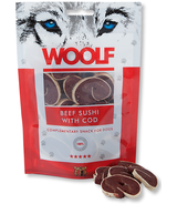 Woolf Beef Sushi With Cod 100g