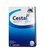 Cestal Plus 4 tabetki dla psa