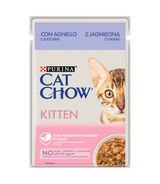 Purina Cat Chow Kitten z jagnięciną i cukinią 85g