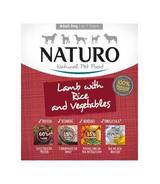 Naturo jagnięcina z ryżem i warzywami 400g