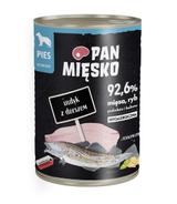 Pan Mięsko dla psa Indyk z dorszem 400g