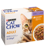 Purina Cat Chow z jagnięcina i fasolą 10x85g