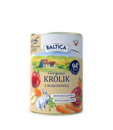 Baltica Królik z marchewką 400g