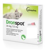Dronspot 30mg - roztwór dla kotów do 2,5kg 1szt