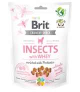 Brit Crunchy Snack Insects with Whey for Puppy 200g