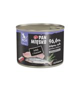 Pan Mięsko dla kociąt Indyk z łososiem 200g