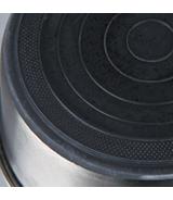 Miska metalowa z gumową podkładką - 1,7l