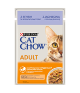 Purina Cat Chow z jagnięciną i fasolą 85g