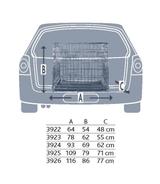 Klatka transportowa - ocynk - 78x62x55cm