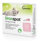Dronspot 30mg - roztwór dla kotów do 2,5kg