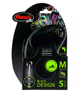 Flexi Black Design M 5m linka