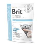 Brit Veterinary Diets Cat GF Obesity Chicken & Pea 400g