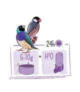 Puur tropical birds 750g