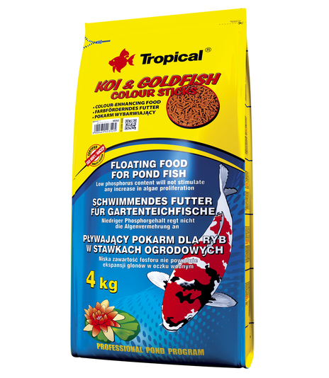 Koi & Goldfish Colour Sticks 4kg worek