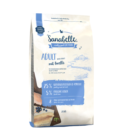 Sanabelle Adult Pstrąg 2kg