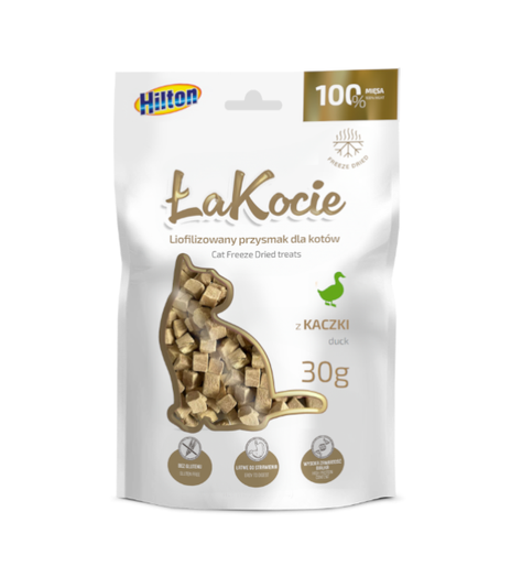 ŁaKocie Liofilizowany przysmak z kaczki 30g