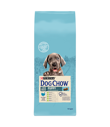 Purina Dog Chow Large Breed Puppy Turkey 14kg