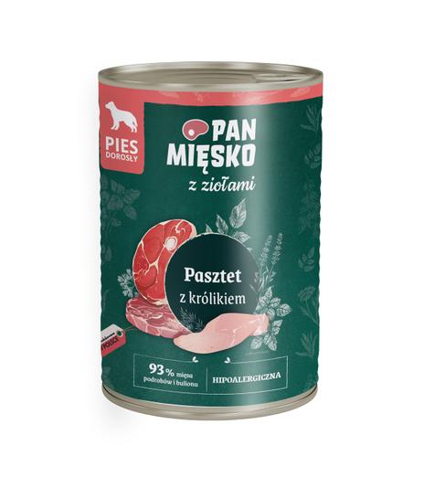 Pan Mięsko z ziołami pasztet z królikiem 400g