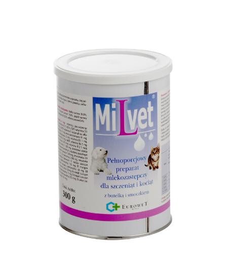 Milvet - preparat mlekozastępczy - 0,3kg