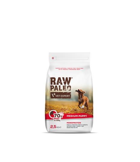 Raw Paleo Puppy Medium Beef 2,5kg