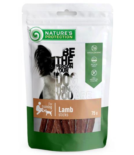 Nature's Protection Snacks Lamb Sticks 75g