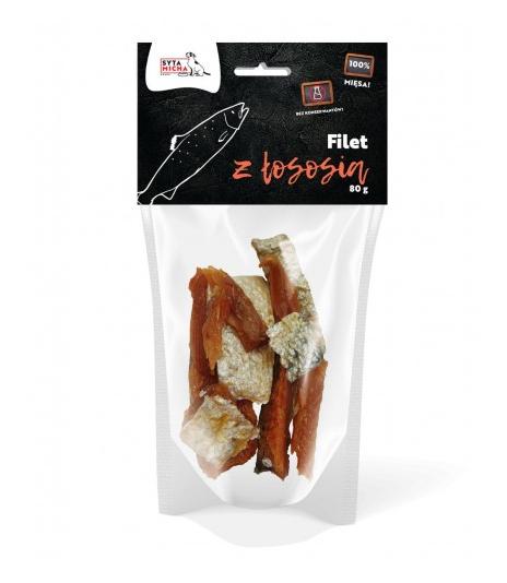 Suszone filety z  łososia 80g
