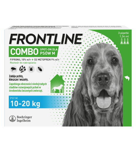 Frontline Krople Combo M (10-20kg)