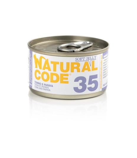 Natural Code Cat 35 Tuna and papaya 85g