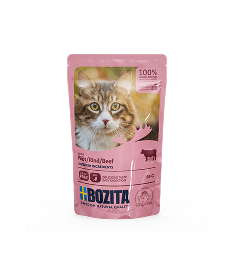 Bozita kawałeczki w sosie z wołowiną 85g