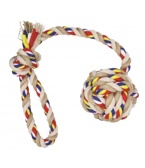 Barry King Sznur z pętlą i piłką z jutą 5cm x 40cm