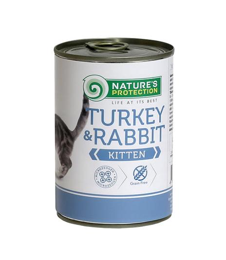 Nature's Protection Kitten Turkey & Rabbit 400g