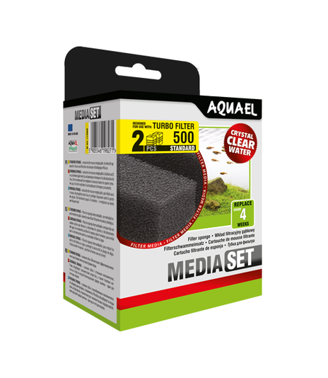 Wkład gąbkowy Turbo 500 (2 sztuki)