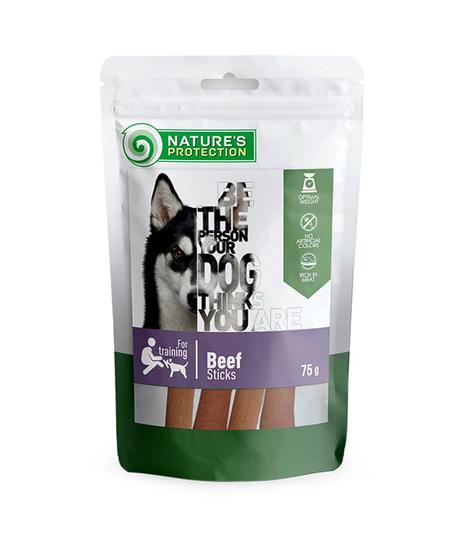 Nature's Protection Snacks Beef Sticks 75g