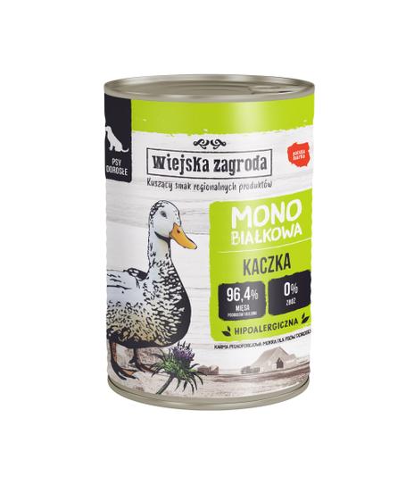 Wiejska Zagroda Mono Kaczka dla psa 400g