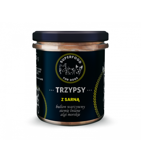 Trzypsy z sarną 300g