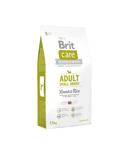 Brit Care Adult Small Breed Lamb & Rice 7,5kg