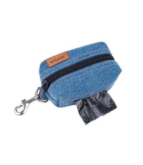 Torebka na worki na odchody Denim