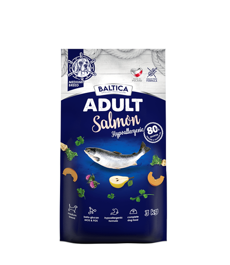 Baltica Salmon Hypoallergenic Medium 3kg