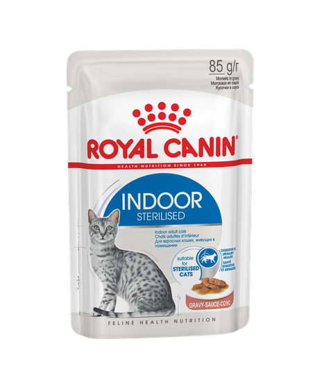 Royal Canin Indoor Sterilised w sosie 85g